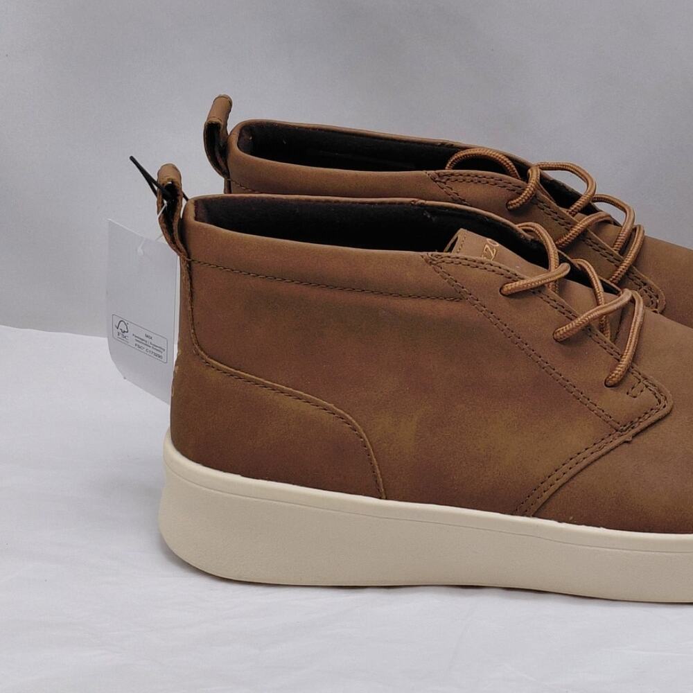 Izod Palmer Men's Chukka Boots Size 10M Brown Lace Up Casual Comfort Shoes - Picture 4 of 11